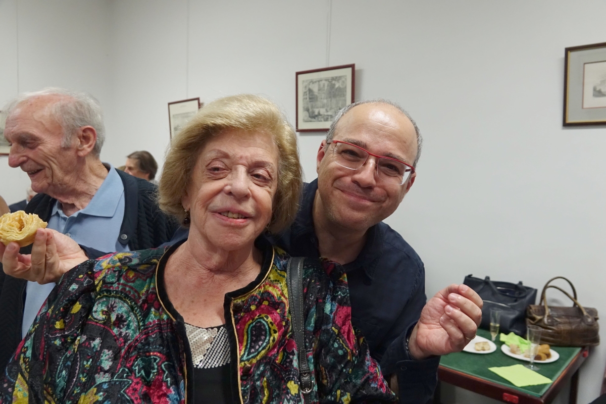 15 octobre 2019. Cocktail offert par Michel Talagrand à l'occasion de son prix Shaw de mathématiques — photo 46
